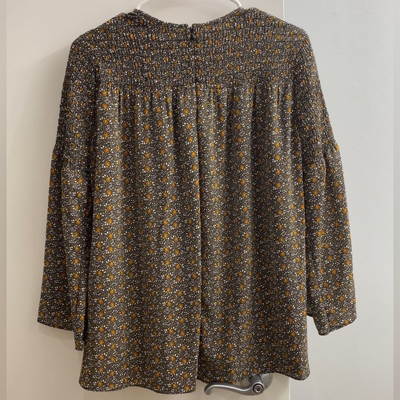 Michael Kors Women’s Floral Blouse Size S | Long Sleeve Lightweight Top - Picture 3 of 9